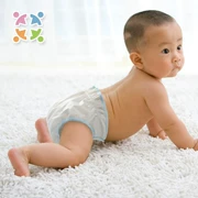 Em bé sơ sinh bằng vải cotton có thể giặt được tã chống thấm nước thoáng khí túi quần siêu mỏng Tencel - Tã vải / nước tiểu pad