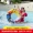 Vòng bơi người lớn lưới đỏ trẻ em 6-8-10 tuổi trai và gái lớn nước dày dễ thương phao cứu sinh bé nhỏ - Cao su nổi