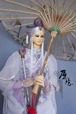 taobao agent Puppet props [Oil Paper Umbrella] BJD Uncle Bag Puppet Tomber costume props and ancient wind waterproof umbrella