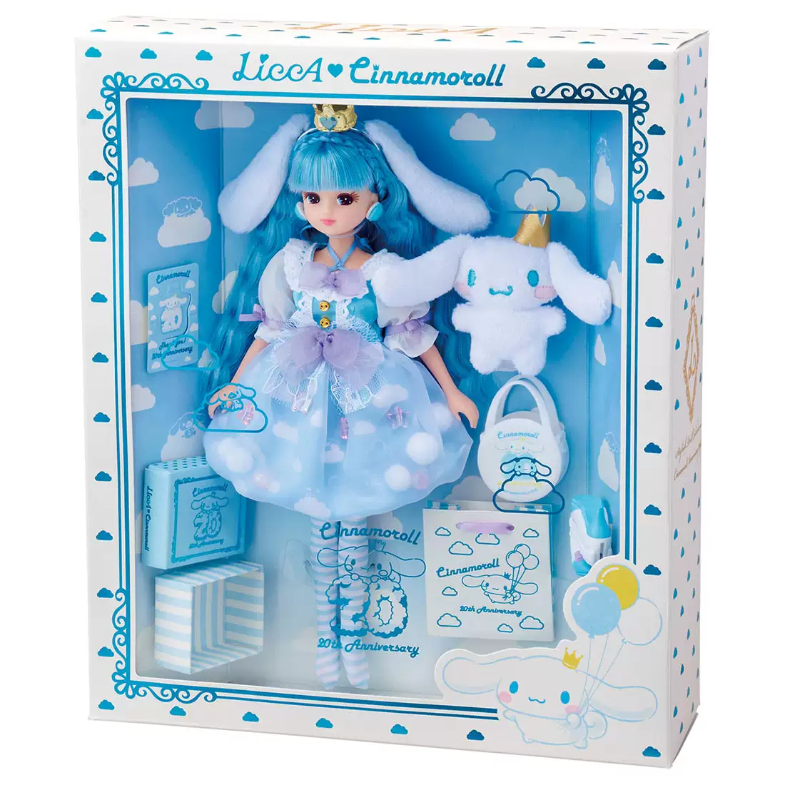 Японский закуп LICCA CINNAMORLL Jade Guidou Anniversary Lajia Doll Miss Miss Lady Series