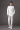 Thời trang nam Hàn Quốc Bộ đồ trắng Anh Slim Nhiếp ảnh Nam Màu đơn sắc Nút đơn Bộ đồ nhỏ