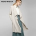 Vero Moda 2018 new loose casual áo gió nữ | 317121530 áo hoodie nữ form rộng Trench Coat