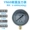 YN60 địa chấn máy đo áp suất xuyên tâm 0-1.6mpa địa chấn thủy lực áp suất nước áp suất không khí máy đo chân không máy đo áp suất âm loại con trỏ