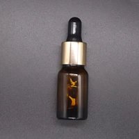 Янтарная глянцевая стеклянная пипетка от черных точек, 30 мл