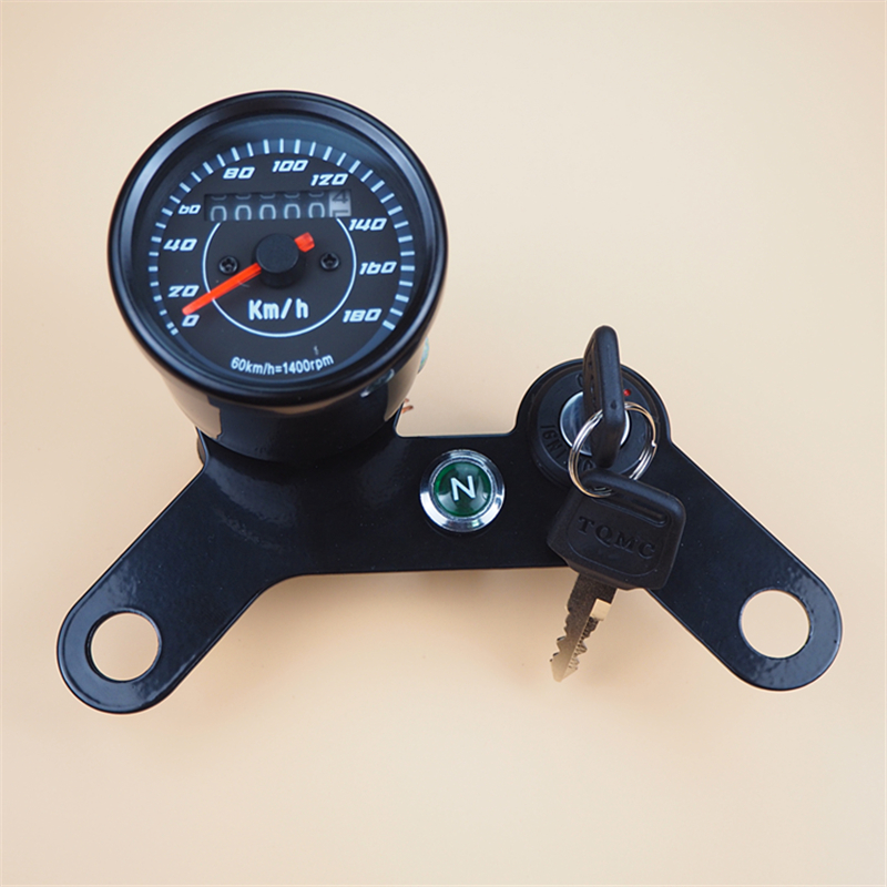 đồng hồ sirius điện tử Miễn phí vận chuyển CG125 xe máy retro phụ kiện nhạc cụ 150 sửa đổi số dặm mã đơn mét phổ khung lắp ráp đồng hồ xe sirius fi dán mặt đồng hồ xe máy