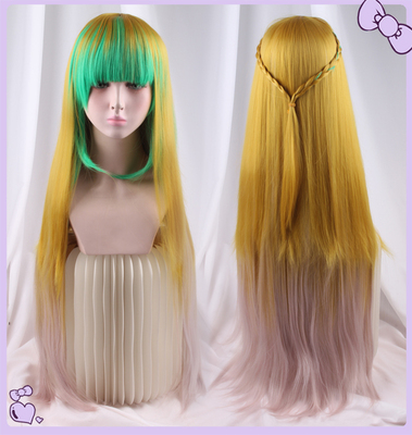 taobao agent Fate/ApocryPha Ata 忒 cos clothing Attong's arcade skirt gradient color styling wig