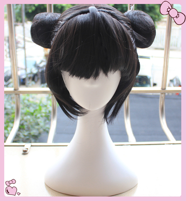 taobao agent Black wig, Chinese style, cosplay