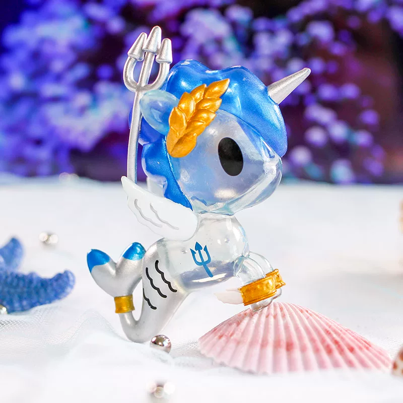 Pony Tokidoki Слепой Бокс Swing Dominels Русалка Русалка 4-е поколение Четыре поколения Четыре - поколение Fortune Fubag