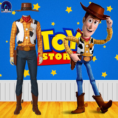taobao agent Na Duo Toy Story Mobilization denim Hudi COS Server Disney Animation Toystory Sheriff Woody Woody