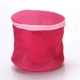 Розовая красная круглая цилиндрическая сумка для ухода за грудью