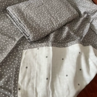 Марлевое хлопковое хлопковое одеяло, 80×100см