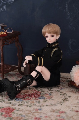 taobao agent BJD SD doll doll clothing quarter -point military suit is handsome