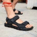 Giày sandal nam xu hướng chính hãng Li Ning 2018 mùa hè Giày chống trượt ngoài trời siêu nhẹ Giày đế mềm AGUN001 - Giày thể thao / sandles Giày thể thao / sandles