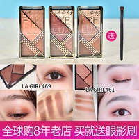 L.A. GIRL Los Angeles Girls Four-Color Eye Shadow Pearl La lagirl Eye Shadow Matte Earth Color Sơ cấp Nữ - Bóng mắt bảng màu mắt hàn quốc giá rẻ