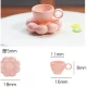 Розовый цветок в форме кофейной чашки One Group