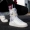 Giày cao cổ màu trắng thể thao nam và giày cao cổ giải trí Giày ống dài nam ống không khí khởi động dụng cụ AR giày aldo nam