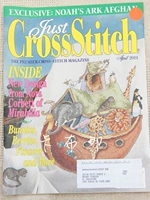 «Поперечное сшивание/вышивка» Just Crosstitch 2001-04