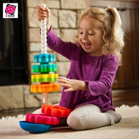 Дженга, интеллектуальная игрушка, башенка, детские колечки для младенца, США, 1-2 лет