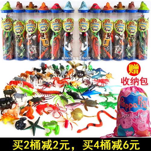 Реалистичная морская модель животного, игрушка, тигр, лев