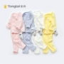 Tongtai 18 đồ lót trẻ sơ sinh đặt nam giới và phụ nữ bé ra mùa thu quần áo bông đồ lót phần mỏng 66.73; m đồ lót cho bé gái tuổi dậy thì