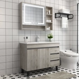 Санитарный умный шкаф для ванной комнаты Комбинированный этаж -размер шкафа для мытья рука
