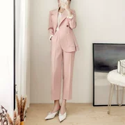 Đào nhà 2018 mùa thu mới thường chuyên nghiệp mặc cô gái phù hợp với trái cây màu hồng Hàn Quốc áo ifashion phù hợp với