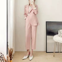 Đào nhà 2018 mùa thu mới thường chuyên nghiệp mặc cô gái phù hợp với trái cây màu hồng Hàn Quốc áo ifashion phù hợp với áo cardigan nữ