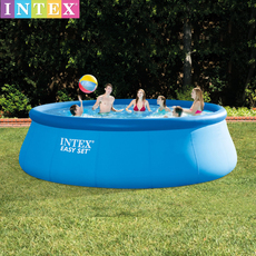 надувной бассейн 原装正品intex碟形大型成人家庭游泳池 儿童戏水池加厚