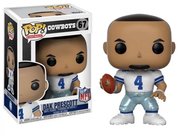 ФАНКО NFL Регби кукла модель куклы Dallas деним Prescott Prescat