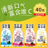 [Mint+Strawberry+Awrmelon+Lemon] всего 4 бутылки [40G*1 бутылка]