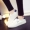 Mùa hè 2019 mới giày vải phẳng nhỏ Giày trắng nhỏ hoang dã Giày đen Hàn Quốc Giày nữ giày sinh viên - Plimsolls