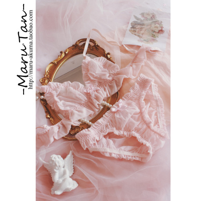 蜜桃成熟网纱少女法式浪漫内衣仙文胸套装粉嫩无胸垫2019新品-淘宝网 蜜桃成熟网纱少女法式浪漫内衣仙文胸套装粉嫩无胸垫2019新品-淘宝网