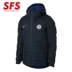 SFS Nike chính hãng 1718 Chelsea ngắn thể thao ấm áp trùm cổ cao xuống áo khoác nam 905495 ​​475 - Thể thao xuống áo khoác áo phao dài nam Thể thao xuống áo khoác