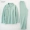 Đồ ngủ cỡ lớn không khí cho nam nữ mùa thu và mùa đông cotton dày bông dài tay áo cardigan yêu thích dịch vụ nhà đồ bộ cao cấp