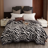 Одеяла с высоким норком бархатного леопарда в зимних утолщенных мехах одеяла Рашель, свадебные одеяла, теплое свадебное одеяло