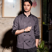 Черный+серый длинное рукав