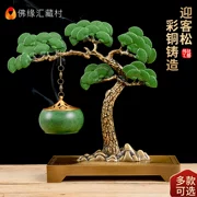 Foyuanhui đồng nguyên chất hoan nghênh cây thông treo lư hương thắp hương trong nhà lư hương trầm hương gỗ đàn hương trầm hương trong nhà đồ trang trí sáng tạo