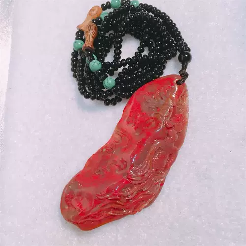 Четыре знаменитых камня с большими красными одеждами Changhua Bloodstone женьшень Ruyi Life Loves Collection Gift Gift