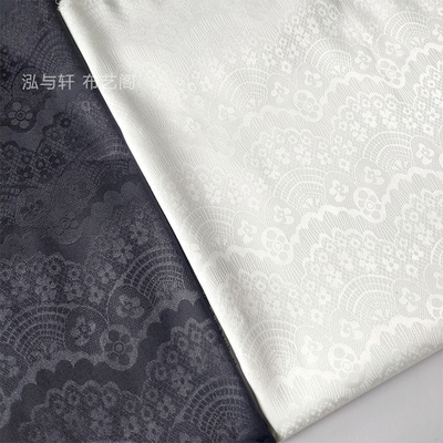 taobao agent Super beautiful lace darkening flower fabric cloth Hanfu ancient style fabric lo flower wedding skirt hand hand as diy soft