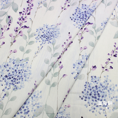 taobao agent Silk dress, cheongsam, Hanfu, floral print, flowered