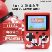 Sup x Game Box retro màn hình màu cổ điển FC máy chơi game thời thơ ấu cổ điển cầm tay mini cầm tay - Bảng điều khiển trò chơi di động