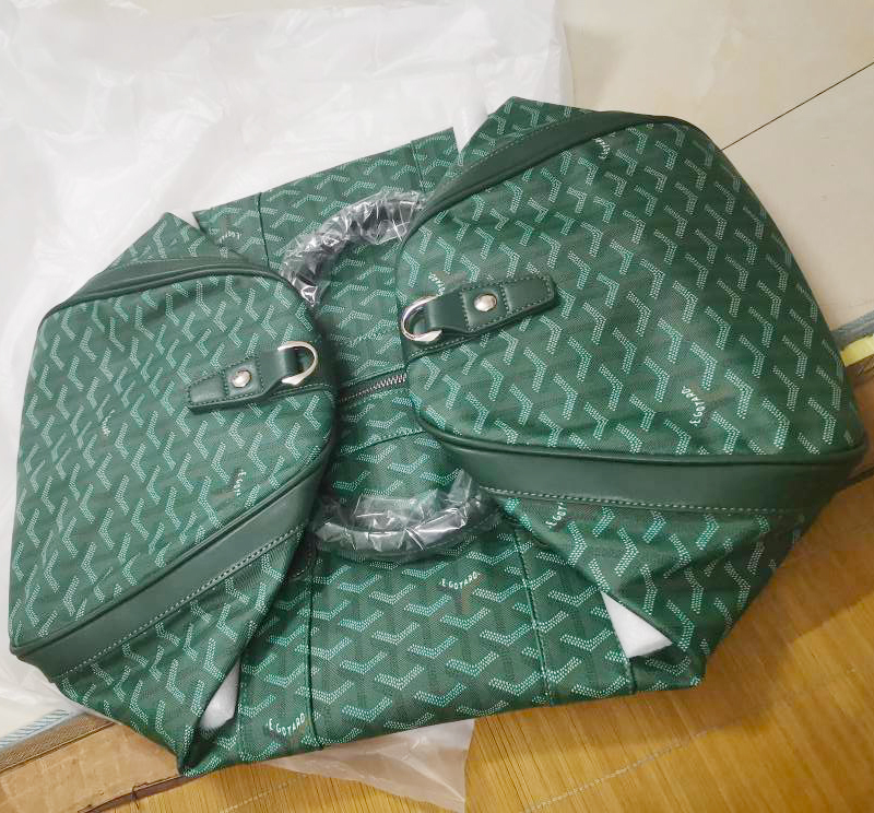 GreenKris Same Travelling bag male portable boarding  Goyard Travel bag Luggage bag Fitness bag female