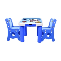 Синий (1 стол и 2 стулья)