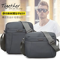 Chéo giản dị vai túi nylon chống thấm nước ba lô nhỏ nam túi người đàn ông vải Oxford quay túi Messenger thể thao triều túi đeo chéo nam hàng hiệu