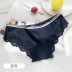 Mua 3 tặng 1 Quần lót nữ Nhật Bản miễn phí Cotton nữ Sexy Mid-Eo Ren Lady Tóm tắt Cotton Thin D - Nam giới Nam giới