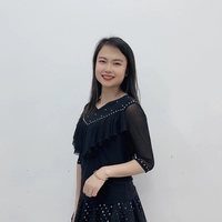 V -neck Lotus Leaf Black Middle Dlieve