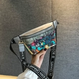 Небольшая сумка, сумка через плечо, универсальная поясная сумка, маленькая нагрудная сумка, популярно в интернете, коллекция 2023, в корейском стиле