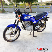 Sử dụng ban đầu Suzuki khoan leopard 125cc xe máy của nam giới straddle loại bốn thì nhiên liệu du lịch hoàng tử xe