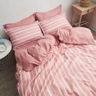 Bắc âu sọc lưới 1.8 2.0 m bốn mảnh sinh viên ký túc xá khung sắt giường giường đơn quilt đơn bìa ba mảnh