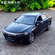 1:32 Honda Accord thế hệ thứ 10 mô hình xe hợp kim mô phỏng ban đầu kim loại mô hình xe trang trí âm thanh và ánh sáng kéo trở lại đồ chơi - Chế độ tĩnh